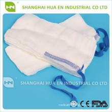 100% cotton high quality gauze abdominal sponges CE ISO FDA made in China